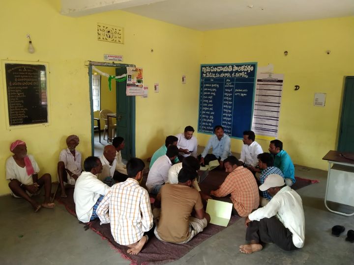 Farmer eKYC and PM-KISAN Registration Camp at the Gram Sabha meeting in Medipall…