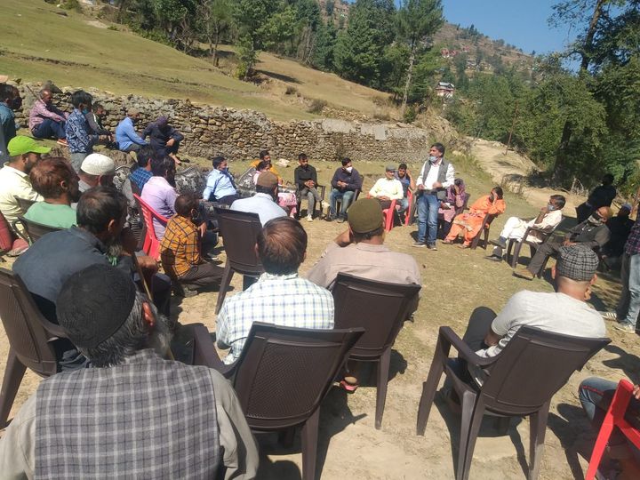 Gram Sabha Meeting in Kahara Block, Doda District, Jammu and Kashmir by the CSC …