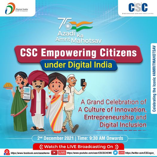 We at CSC take pride in celebrating the iconic day of #AmritMahotsav…

CSC Emp…