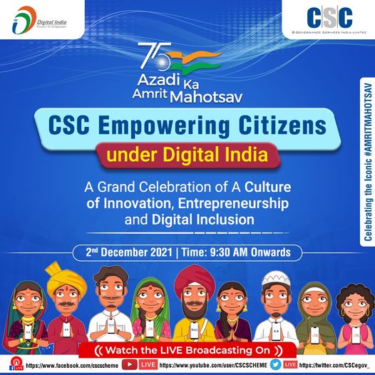 We at CSC take pride in celebrating the iconic day of #AmritMahotsav…

CSC Emp…