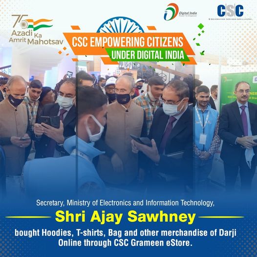 CSC Empowering Citizens Under Digital India…
 Secretary, Ministry of Electroni…