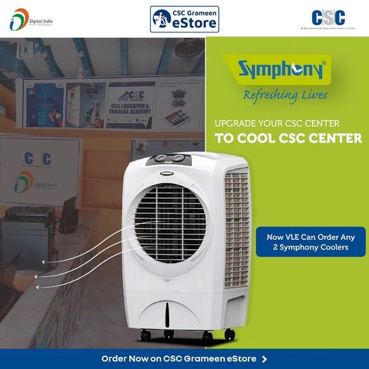 To Cool Down this Summer Season, Buy Symphony Air Coolers through CSC Grameen eS…