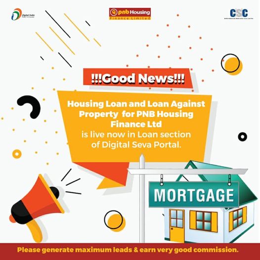 Good News!!!
 Housing Loan and Loan Against Property for PNB Housing Finance Ltd…