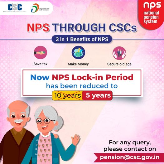 CSC Celebrating #NPS WEEK, from 21st to 28th March…
 Each VLE to do 1 NPS this…