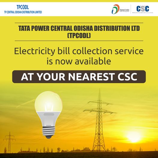Great News!!
 TATA Power Central Odisha Distribution Limited (TPCODL) Electricit…
