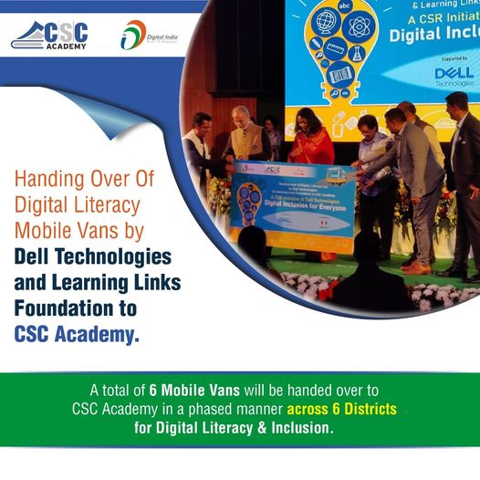 Handing Over Of Digital Literacy Mobile Vans by Dell Technologies and Learning L…