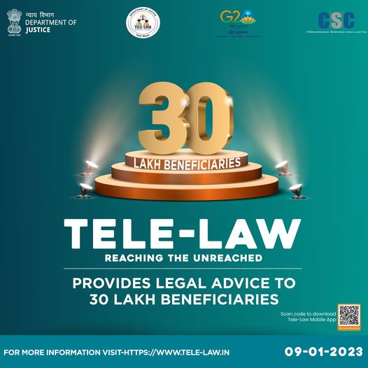 30 Lakh beneficiaries across the country have been empowered with pre-litigation…