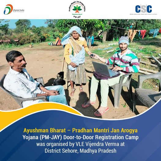 Ayushman Bharat – Pradhan Mantri Jan Arogya Yojana (PM-JAY) Door-to-Door Regist…