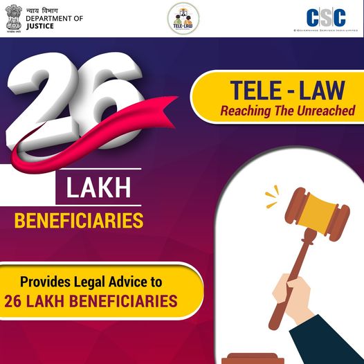 26 Lakh beneficiaries across the country have been empowered with pre-litigation…