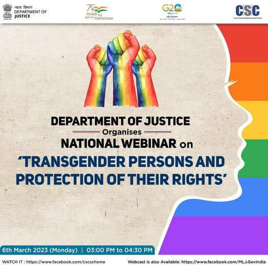 Join us for a National Webinar on Transgender Persons and Protection of their Ri…