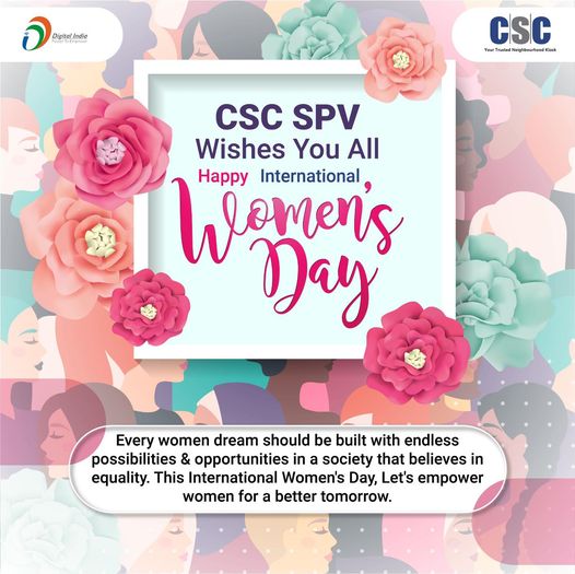 CSC wishes you all a happy International Women’s Day! #WomensDay #empowerment #w…