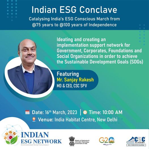 Just 3 Days to Go…

Join our MD & CEO, CSC SPV, Mr. Sanjay Rakesh on 16th Marc…