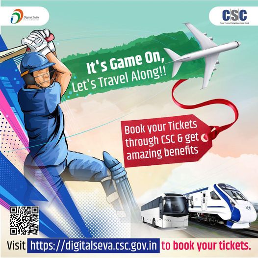 It’s game on and let’s travel along! 
 Book your tickets through CSC and get ama…