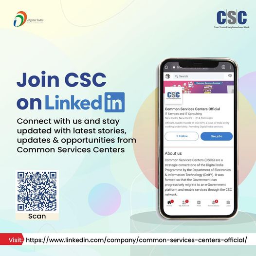 Connect with CSC on LinkedIn and stay updated on latest stories, news and opport…