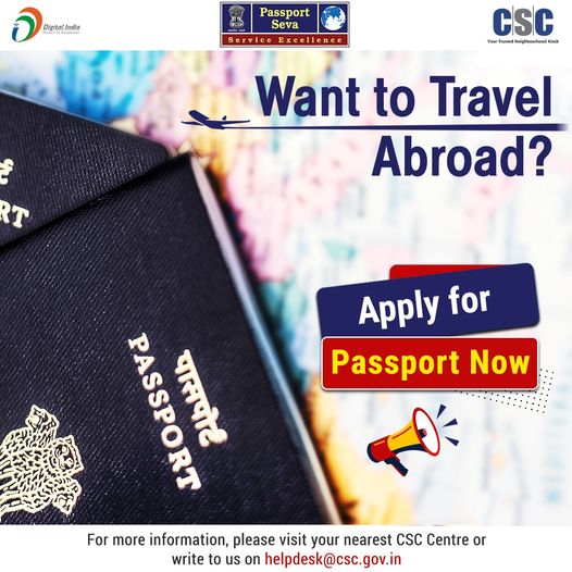 Want to Travel Abroad But Don’t Have the Passport?
 Apply for #Passport Now. 
 V…