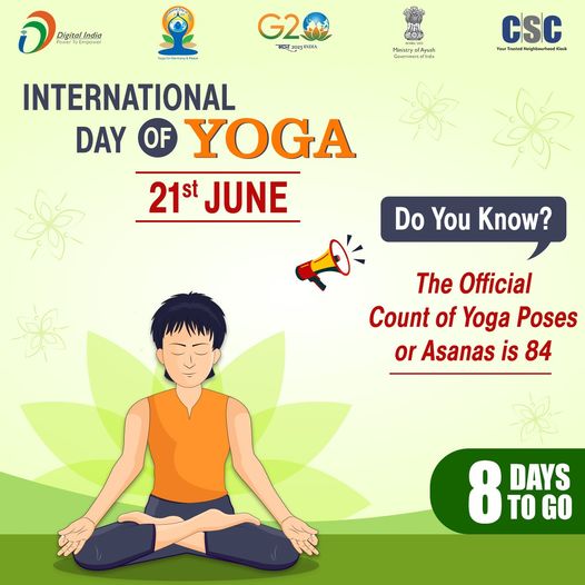 8️⃣ Days to go for the big celebration of #IDY2023! “Exhale stress…