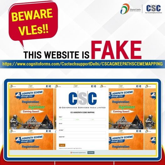 Beware VLEs!!!
 This website is FAKE: 
 Don’t share your personal details here…..