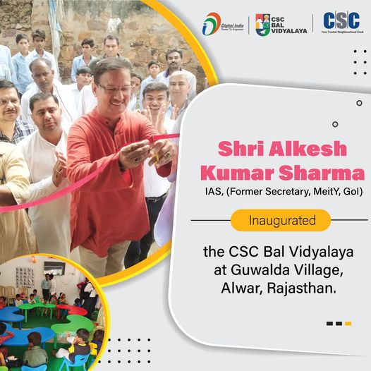 Shri. Alkesh Kumar Sharma, IAS, (Former Secretary, MeitY, GoI) Inaugurated the #…
