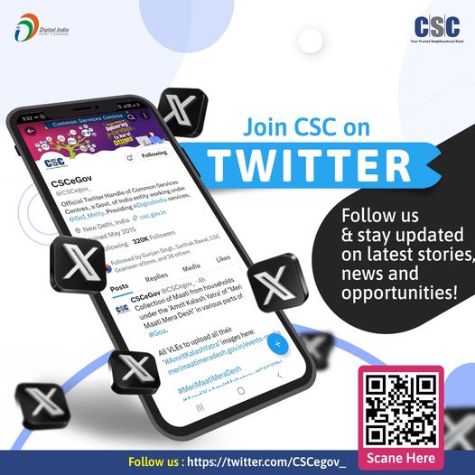 Join #CSC on Twitter…
 Follow us & stay updated on the latest stories, new…