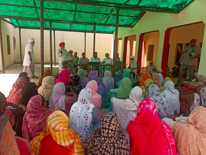 Farmer eKYC and Krishi Vigyan Kendra registration camp at the Gram Sabha meeting…