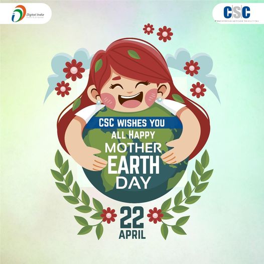 CSC wishes you all a Happy #EarthDay!! Our mother #Earth nurtures us, let us all…