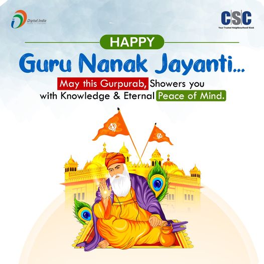 May Guru Nanak Dev Ji Inspire You To Achieve All Your Goals, Dreams and Ambition…