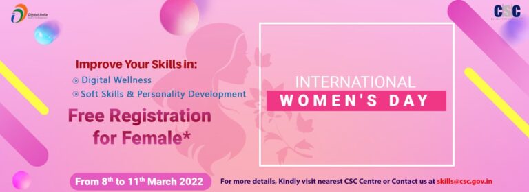 Celebrating International Women’s Day…
 Improve Your Skills in:
 – Digital Wel…