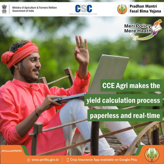 The Crop Cutting Experiment(CCE) Agri made the process paperless and real-time, …