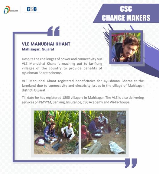 CSC Change Makers!!
 Despite the challenges of power and connectivity our VLE Ma…