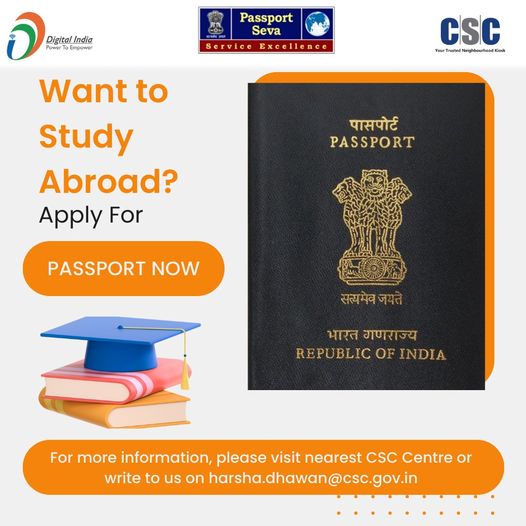 Planning to Study Abroad But Don’t Have a Passport?
 Apply for #Passport Now: 
 …