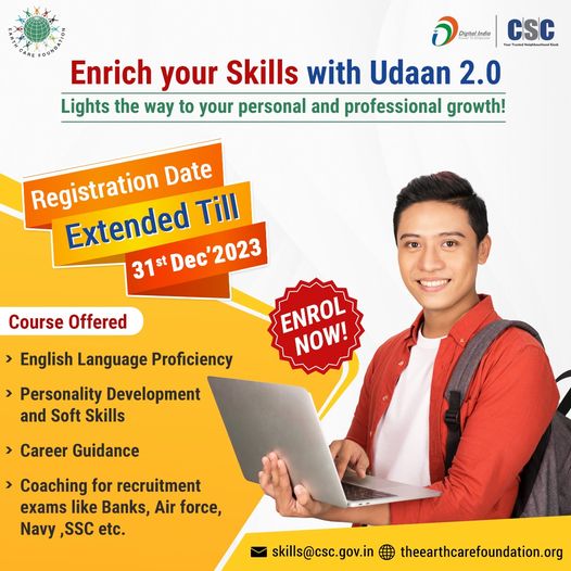 Registration Date Extended till 31st December, 2023…

Enrich your Skills with …